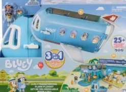 Bluey - 3-I-1 Legesæt Med Bluey Fly