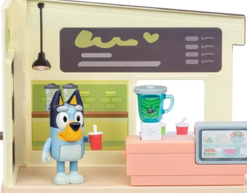 Bluey - Juice Bar Playset - Let's Play Chef - Figur Legesæt