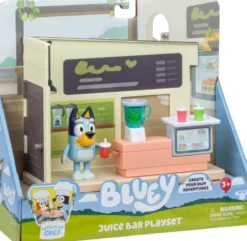 Bluey - Juice Bar Playset - Let's Play Chef - Figur Legesæt