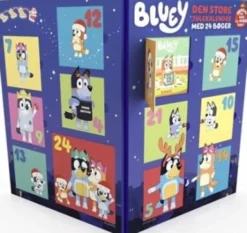 Bluey Julekalender - Adventskalender Med 24 Bøger
