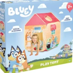 Bluey - Legetelt - Hus - 102 CM