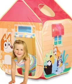 Bluey - Legetelt - Hus - 102 CM