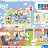 Bluey Puslespil Og Vendespil - Edukit 4-I-1 - Clementoni