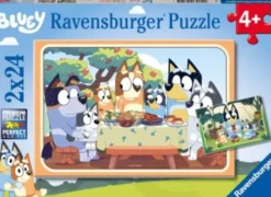 Bluey Puslespil - 2X24 Brikker - Ravensburger