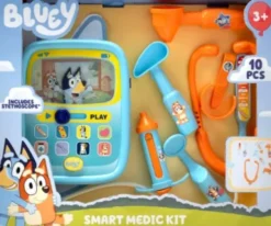 Bluey - Sygepleje Laptop Og Doktorsæt