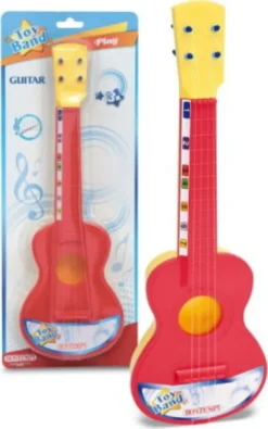 Bontempi - Spansk Legetøjsguitar Til Børn - 4 Nylon Strenge
