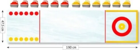 Bordcurling Spil / Curling Spil - Curl4All