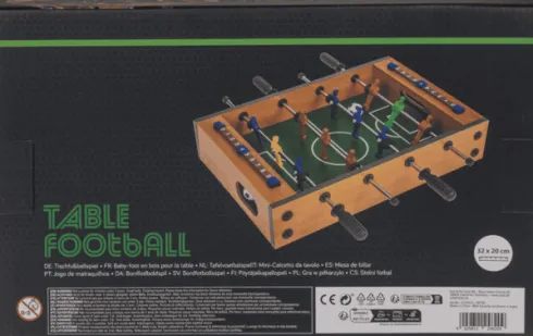 Bordfodbold - Mini Udgave - Inkl. 2 Bolde - Out Of The Blue