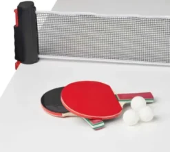 Bordtennis Sæt Til Spisebord - Bat, Bolde + Net - Outsiders