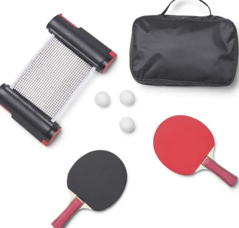 Bordtennis Sæt Til Spisebord - Bat, Bolde + Net - Outsiders