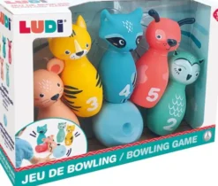 Bowlingsæt Til Børn - Dyr - Ludi