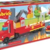 Brandbil Legetøj Med Figur - Ecoiffier Abrick