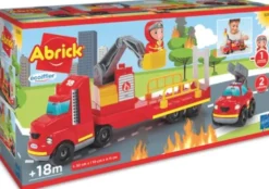 Brandbil Legetøj Med Figur - Ecoiffier Abrick