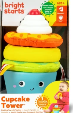 Bright Starts - Cupcake Tower Stablelegetøj Med Bidering
