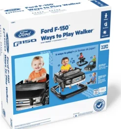 Bright Starts - Gåvogn - 4-I-1 Ford F-150 - Sort