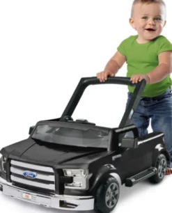 Bright Starts - Gåvogn - 4-I-1 Ford F-150 - Sort