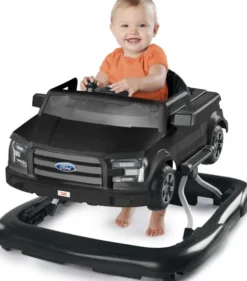 Bright Starts - Gåvogn - 4-I-1 Ford F-150 - Sort