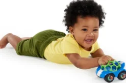 Bright Starts - Legetøjsbil, Rattle & Roll Buggie?, Blå - Bs-81559
