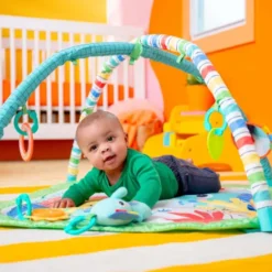 Bright Starts - Wild Wiggles Foldaway Aktivitetstæppe - Bs-16814
