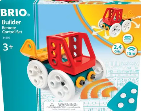 Brio Builder - Fjernstyret Rc Bil Byggesæt - 34605