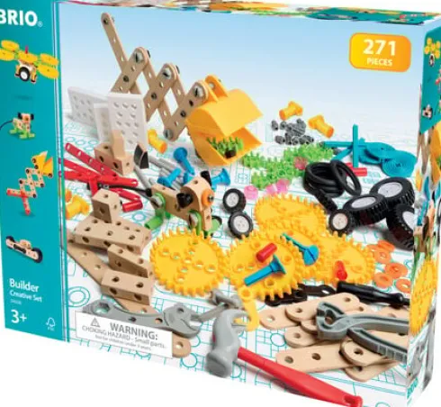 Brio Builder - Kreativt Sæt Med 271 Dele - 34606