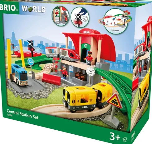 Brio - Central Station Sæt - 33989