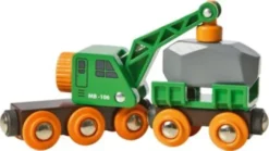 Brio 33698 - Clever Crane Wagon - Togvogn Med Kran - World