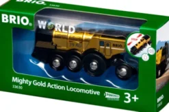 Brio - Guld Actionlokomotiv - 33630