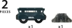 Brio - Guld Togvogn Med Lys - 33896