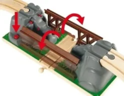 Brio - Kollapsende Bro Til Togbane - 33391