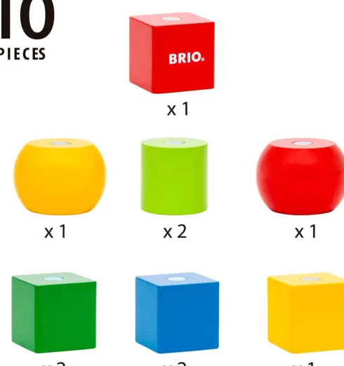 Brio - Magnetiske Træklodser - 30435