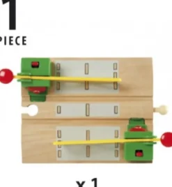 Brio - Magnetisk Jernbaneoverskæring - 33750