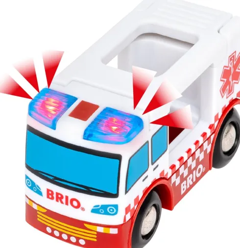 Brio Rescue - Togsæt Med Redningshold - 36025