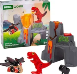 Brio World - Aktiv Vulkan Med Dinosaurer - 36092