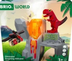 Brio World - Aktiv Vulkan Med Dinosaurer - 36092