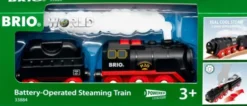 Brio World - Batteridrevet Tog Med Damp Effekter - 33884