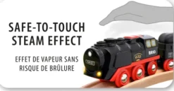 Brio World - Batteridrevet Tog Med Damp Effekter - 33884