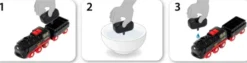 Brio World - Batteridrevet Tog Med Damp Effekter - 33884