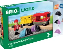 Brio World 36133 - Gemstone Cargo Train - Tog Med Ædelstene