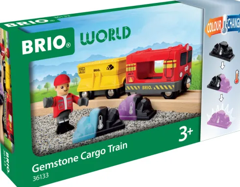 Brio World 36133 - Gemstone Cargo Train - Tog Med Ædelstene