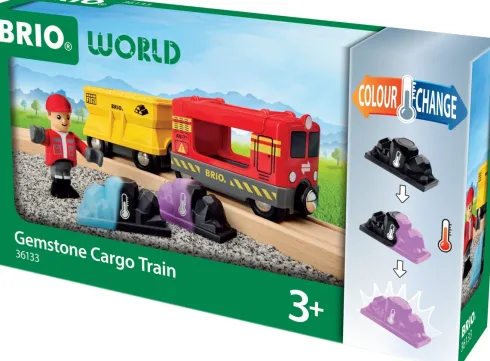 Brio World 36133 - Gemstone Cargo Train - Tog Med Ædelstene