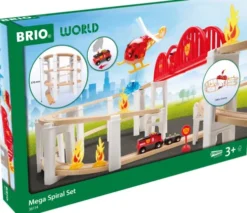 Brio World - Mega Spiral Togbane Legesæt - 73 Dele - 36114
