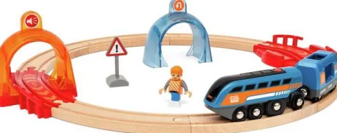 Brio World - Smart Tech Togbane Og Elektrisk Tog - 33974