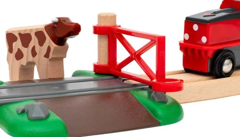 Brio World - Togbane Og Tog Bondegårdssæt - 33984