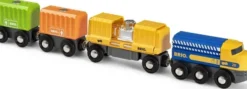 Brio World Tog - Godstog Med Tre Vogne - 33982
