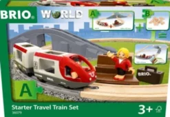 Brio World - Tog Startsæt - Starter Travel Train Set - 36079