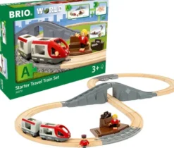 Brio World - Tog Startsæt - Starter Travel Train Set - 36079