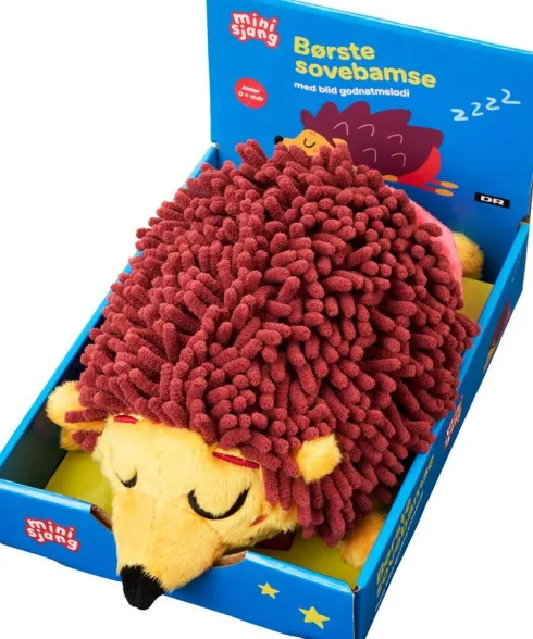 Børste Sovebamse Med Musik - DR Minisjang