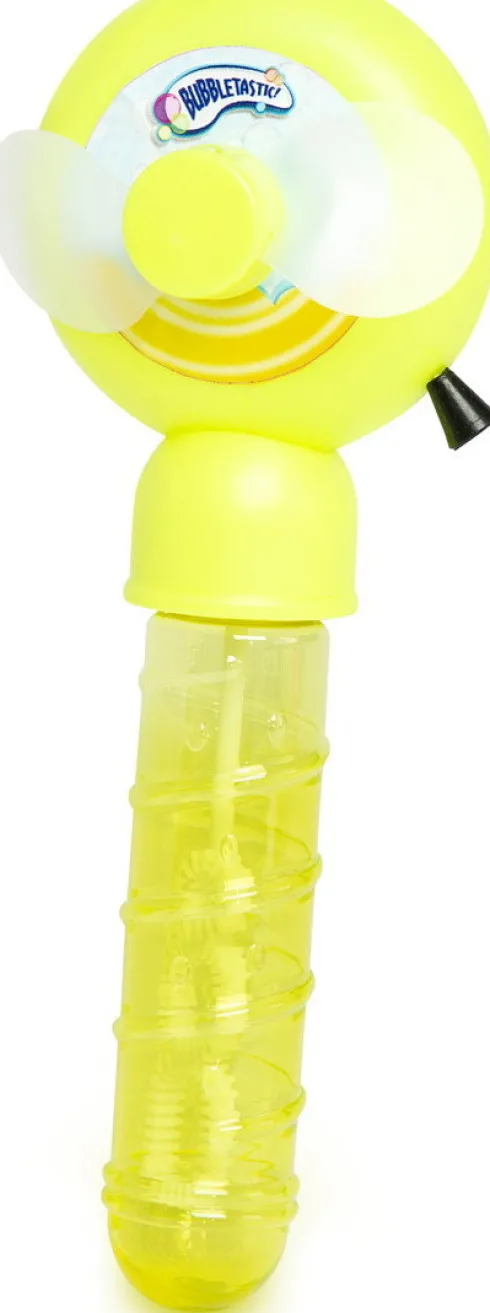 Bubbletastic - Bubble Fan - 2-I-1 Sæbebobleblæser - Assorteret
