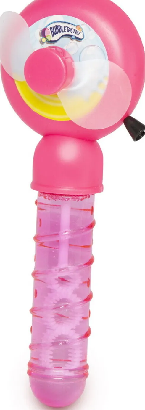 Bubbletastic - Bubble Fan - 2-I-1 Sæbebobleblæser - Assorteret